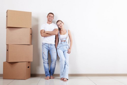 Local home moving service in Wembley with residential street access