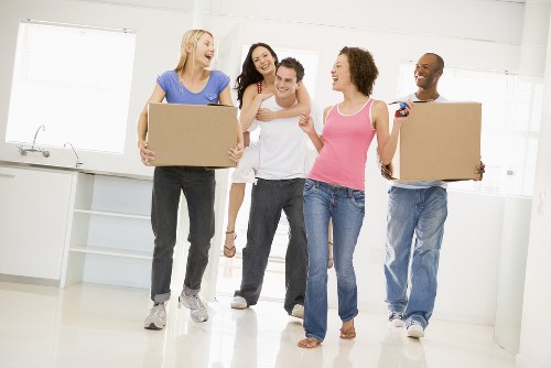 Office removal team planning a business move in Wembley