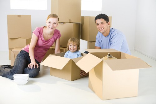 Man and van vehicle loading furniture in Wembley