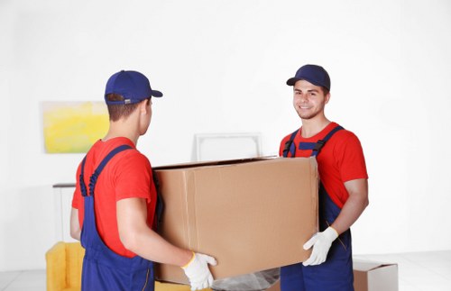 Man with a van helping with a local move in Wembley