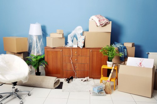 Local Wembley office movers handling commercial equipment and office furniture