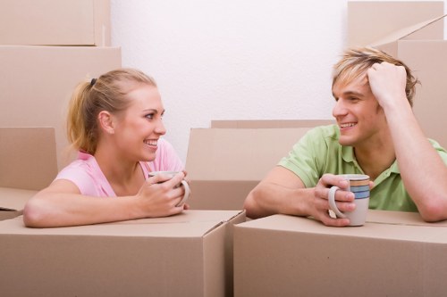 Removal team supporting a Wembley home move with packing and loading