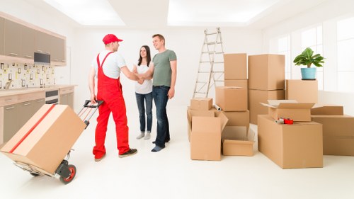 Prepared furniture collection vehicle for Wembley home and business removals