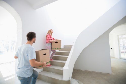Local removal truck for flat and office moves in Wembley