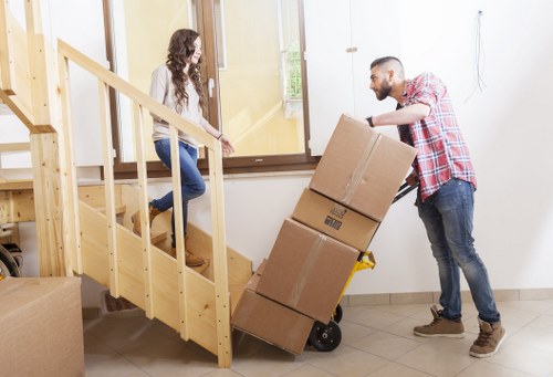Commercial removal service for offices and shops in Wembley