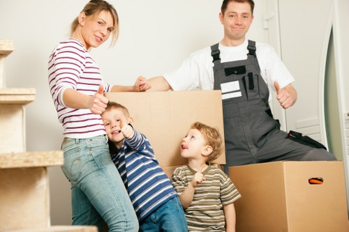 Careful packing and transport for a flat move in Wembley